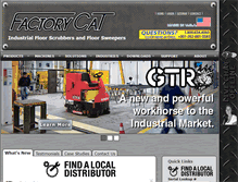 Tablet Screenshot of factorycat.com